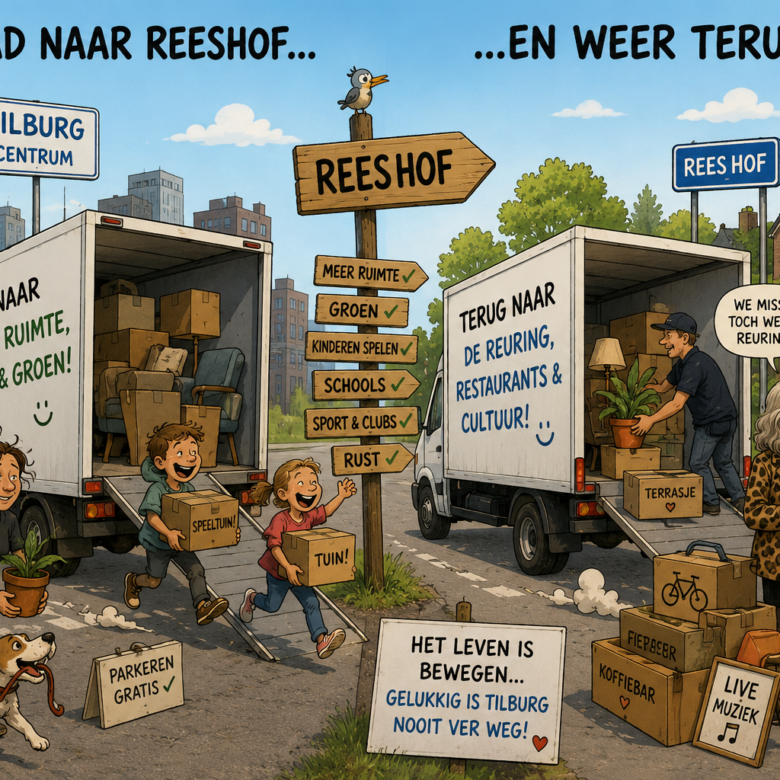 Woningmarkt Reeshof Tilburg: waarom steeds meer Tilburgers kiezen voor de Reeshof (en waarom sommigen juist teruggaan naar de stad)