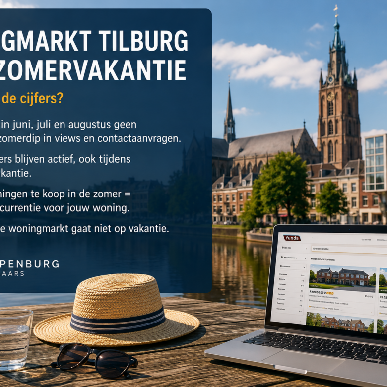 Woning verkopen in Tilburg tijdens de zomervakantie: wachten of juist niet?