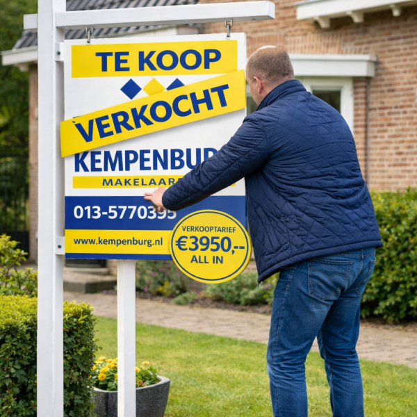 makelaar plaatst bord2